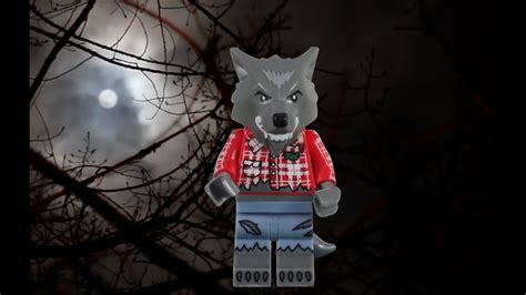 Stop Motion Build LEGO Wolf Guy Minifigure 71010-1 Collectable Minifigures Series 14 - YouTube