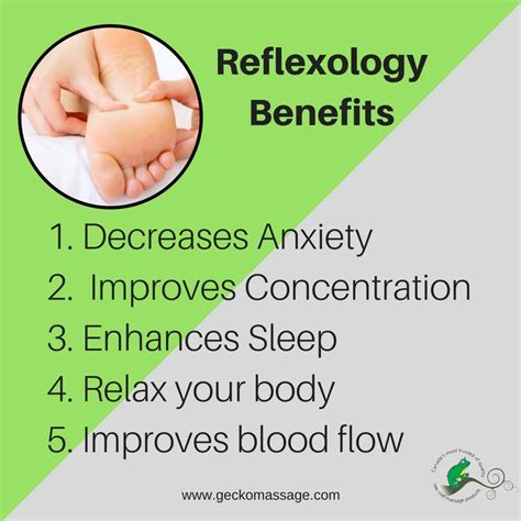 Benefits of Reflexology for you! #Reflexology #GeckoMassage #Massage #BodyMassage #Canada # ...