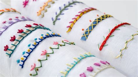 Embroidery Stitches For Beginners