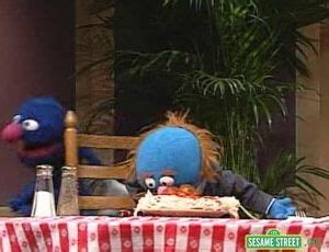 Grover and Mr Johnson | Mr johnson, Table decorations, Sesame street