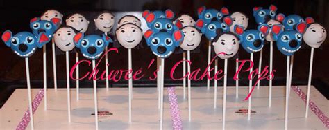 Lilo and Stitch cake pops | Lilo and stitch cake, Lilo and stitch, Stitch cake