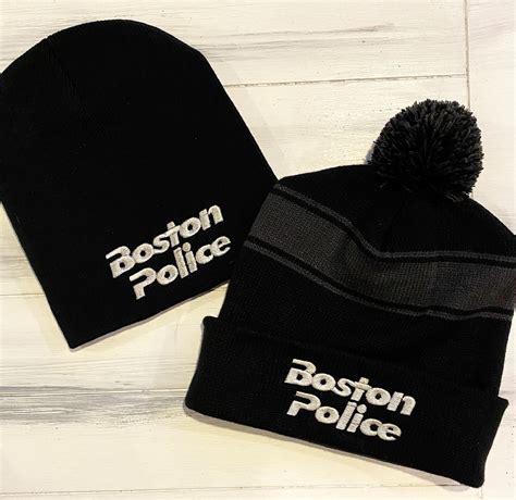 Boston Police Winter Hat - Etsy