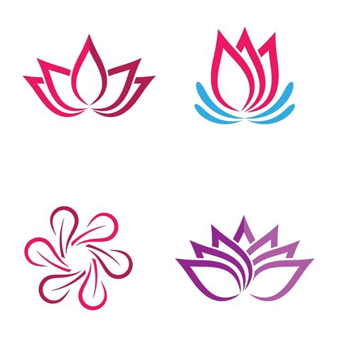 Beauty lotus logo images 2034172 Vector Art at Vecteezy