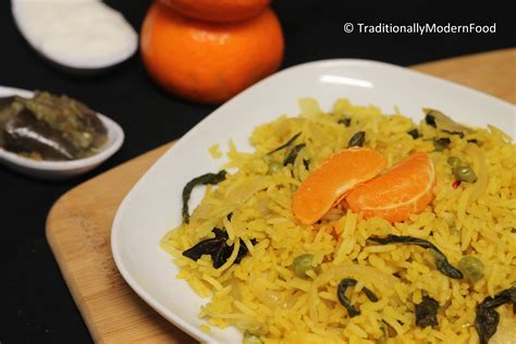 Orange Pulav | Orange Pulao - Traditionally Modern Food