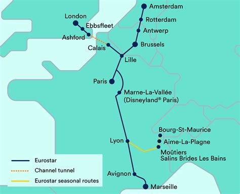 eurostar map of europe – eurostar stations map – Brapp