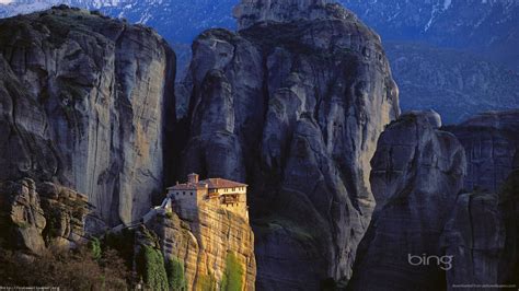 bing wallpapers | Greece wallpaper, Greece, Meteora