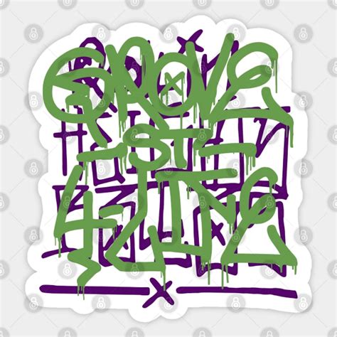 Grove Street Graffiti Drip over Ballas - Gta - Sticker | TeePublic