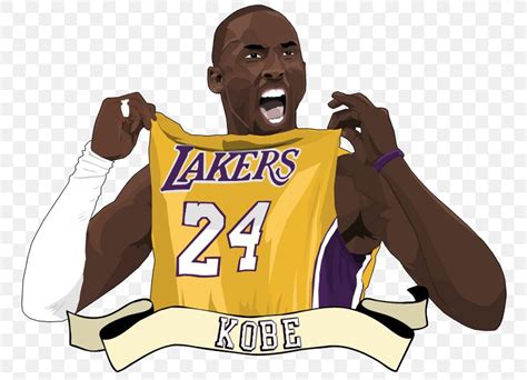 Kobe Bryant Los Angeles Lakers Basketball Clip Art, PNG, 777x592px ...