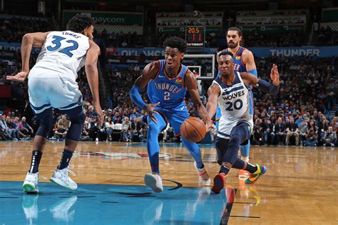 OKC Thunder look to bounce back against Timberwolves: game preview