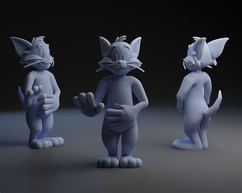 Tom the Cat by Peter Farell | Download free STL model | Printables.com