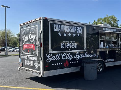 Salt City Barbecue food truck menu – SLC menu