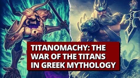 Titanomachy: The War of the Titans in Greek Mythology - YouTube