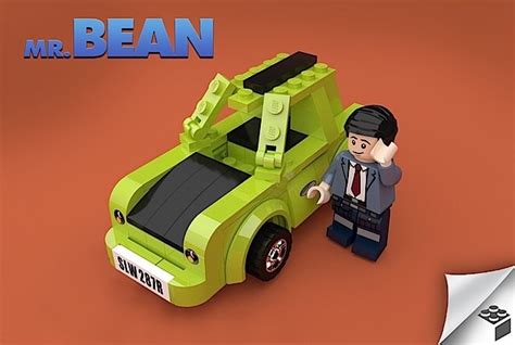 A Man Designed a Mr. Bean Lego Play Set Complete with Famous Green Mini Car - autoevolution