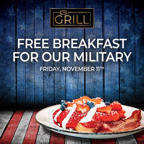 Free Breakfast for Veterans & Active Military - Legends Bay Casino