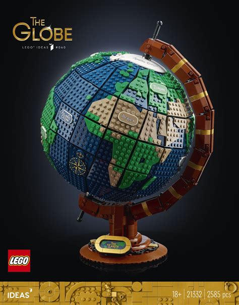 The Globe by Lego : r/gis