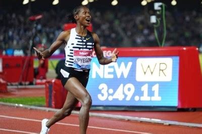 Faith Kipyegon breaks women's 1,500m world record in Florence ...