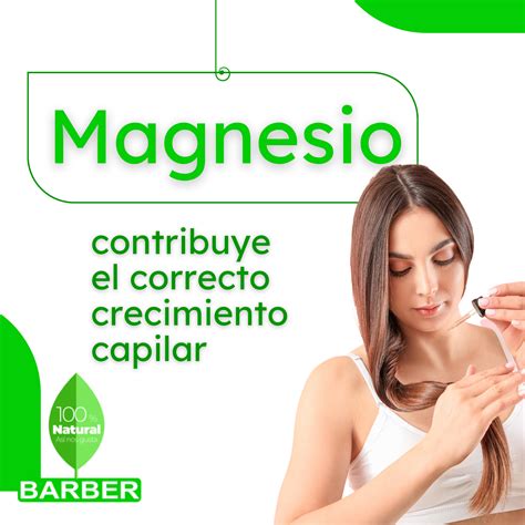 El magnesio y el cuero cabelludo – BARBER Natural Colombia