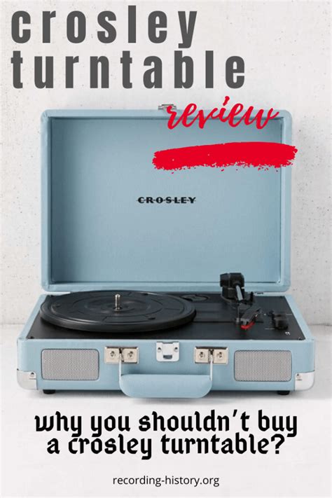 Crosley Turntables Reviews: Why You Shouldn’t Buy a Crosley Turntable?