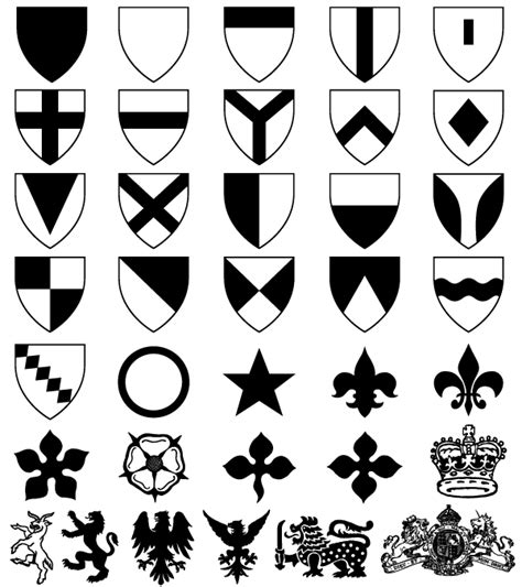 Heraldry Coat Of Arms Symbols