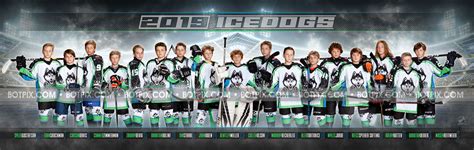 2007 Ice Dogs AAA Hockey Team Pano 2019 – BOTpix.com