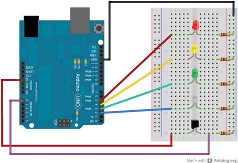 bucătar Mispend Imens how to connect a led to breadboard using arduino ...