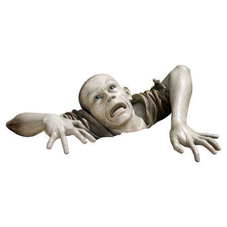 Crawling Zombie Indoor/Outdoor Statue | Outdoor statues, Outdoor ...