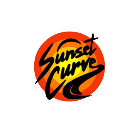 Sunset Curve Band Merch Digital Art by Beni Simanju