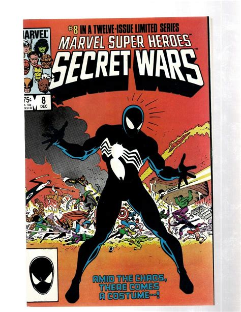 Marvel Super Heroes Secret Wars # 8 NM Comic Book 1st Black Suit Spider ...