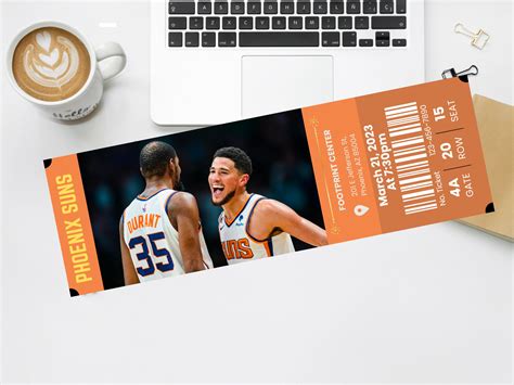 Phoenix Suns Ticket Surprise Ticket to the Basketball Game - Etsy