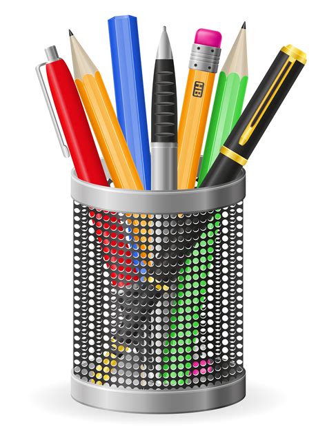 set icons pen and pencil vector illustration 514635 Vector Art at Vecteezy