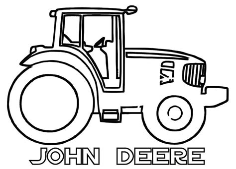 John Deere - Coloring Pages