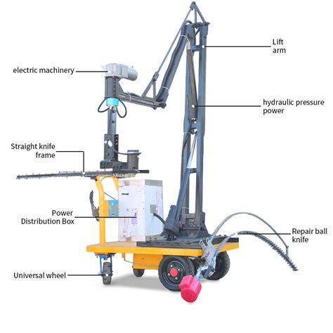 Versatile electric self-propelled hedge trimmer - Shandong Nature Garden Machinery Co., Ltd.