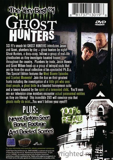 Very Best of Ghost Hunters, The: Volume 1 - Most Bizarre Episodes ...