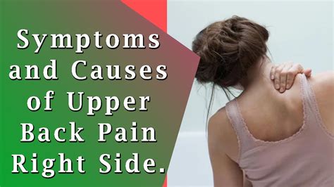 Upper Back Pain Right Side | Symptoms and Causes of Upper Back Pain ...