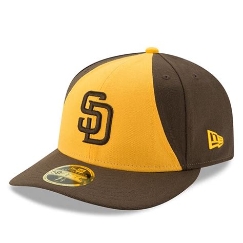 Men's San Diego Padres New Era Brown 2017 Authentic Collection On-Field ...