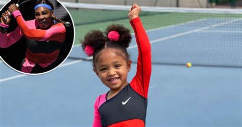 Olympia Ohanian Is Serena Williams’ Mini-Me in Tiny Tennis Outfit