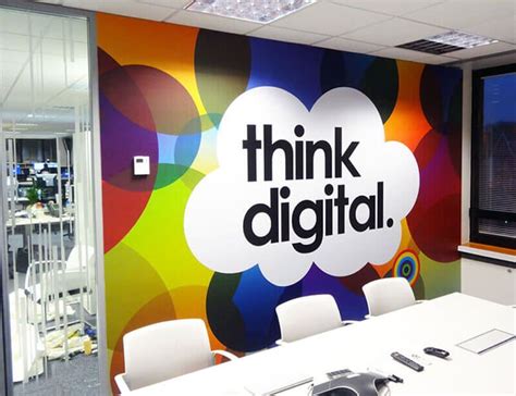 Digital Large Format Printing | DTouch Group | Office wall graphics ...