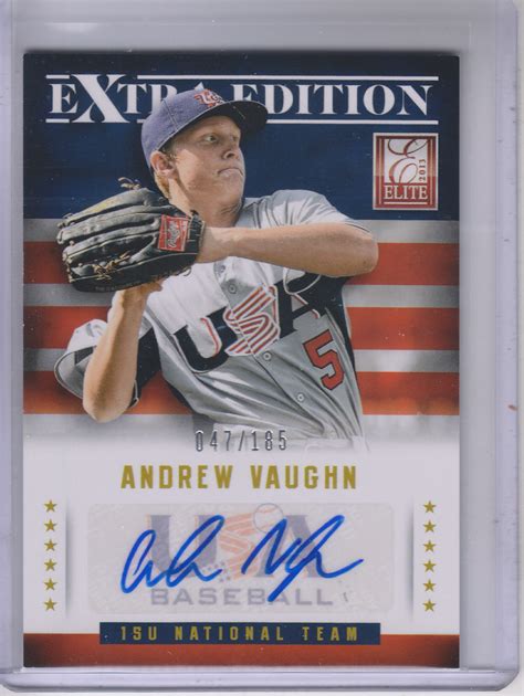 Andrew Vaughn Rookie Card - Printable Cards