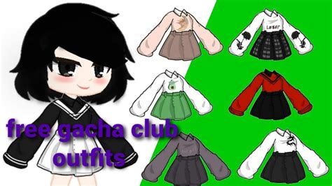 Green Gacha Outfits