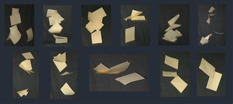 Falling paper pack by faestock on DeviantArt