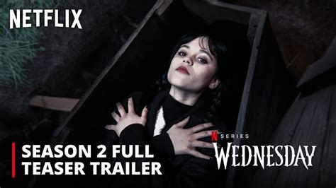 Wednesday Addams | Season 2 Full Trailer | Netflix (New) - Nano Machine ...