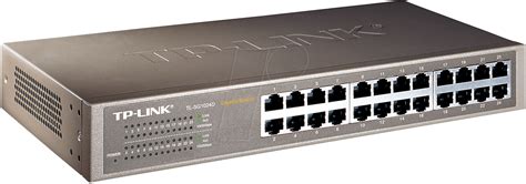 TPLINK TLSG1024D: TP-LINK 24-port Gigabit switch 48.2 cm desktop at reichelt elektronik