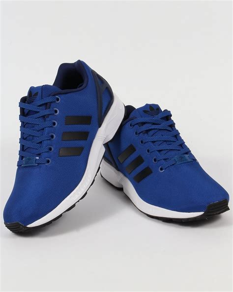 Adidas ZX Flux Trainers Royal Blue/Black,originals,shoes,sneakers,runner