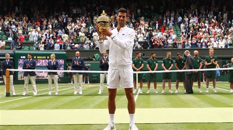 Djokovic Wins Wimbledon To Tie Federer, Nadal With 20 Slams