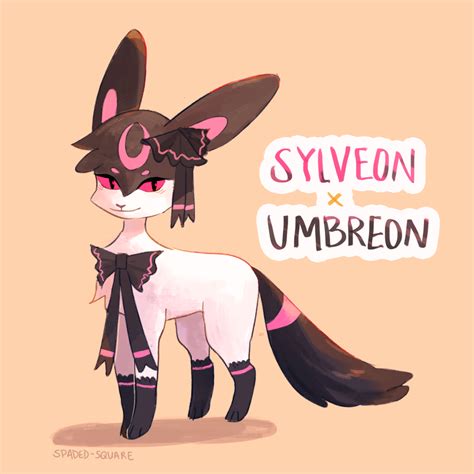 Sylveon and Umbreon Fusion by spaded-square on DeviantArt