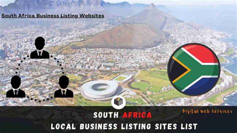 South Africa Local Business Listing Sites List 2024 - DWS