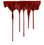 Drops Of Blood Flowing Down Stock Illustration - Illustration of abstract, blood: 43133929