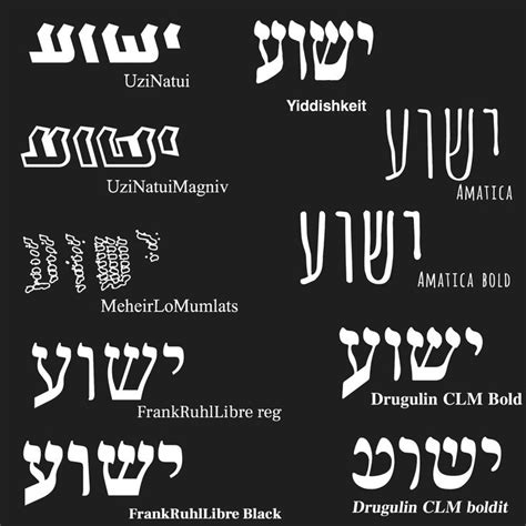 Free Hebrew fonts | Free hebrew fonts, Hebrew tattoo, Biblical hebrew