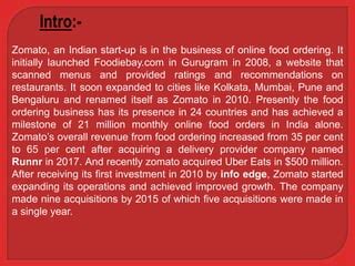 Zomato | PPT