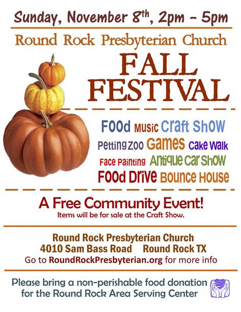 Round Rock Presbyterian Church Fall Festival | November 8, 2015 - Round ...